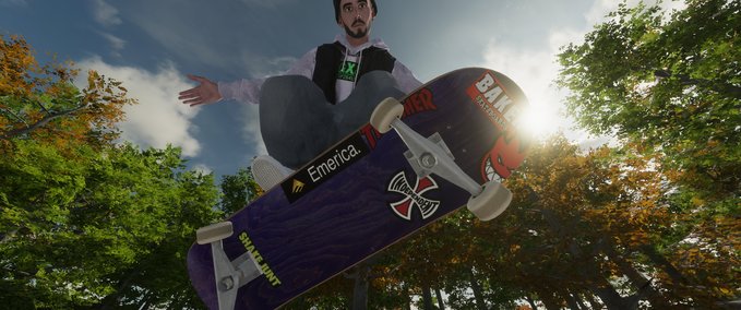 Gear Blank colored boards Skater XL mod