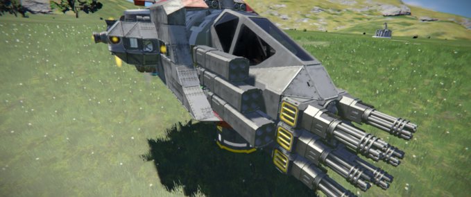 Blueprint Helping Hands Brawler Jetfighter Space Engineers mod