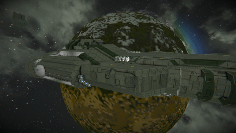 Space Engineers: I.P.I Sword Class Cruiser Carrier Type B v 1.0 ...