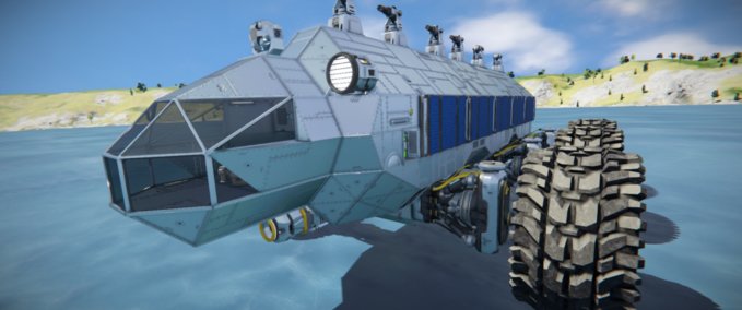 Blueprint BOSS Rover MK3 Space Engineers mod