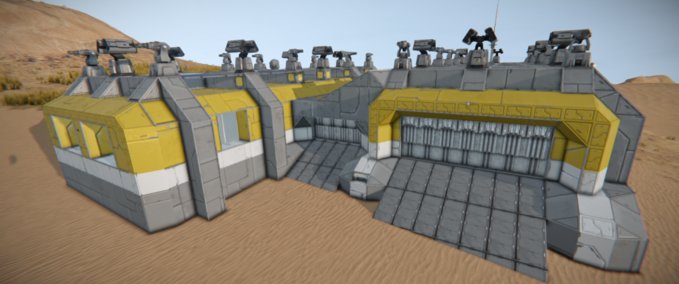 Blueprint BOSS Factory MK1 Space Engineers mod