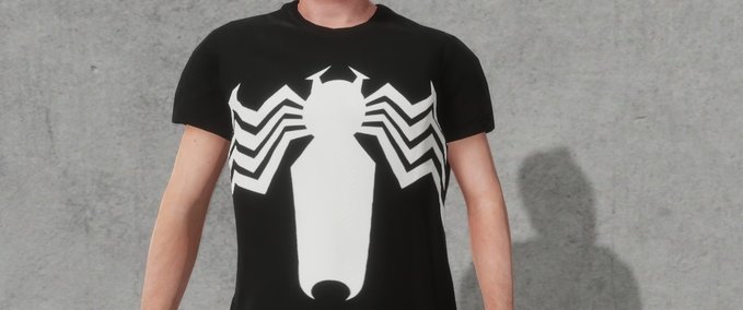Gear (Marvel) Venom T-Shirt Skater XL mod