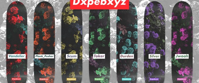 Sonstiges Dopeboyz Rose Series Skater XL mod