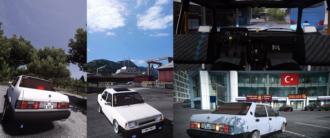 Trucks TOFAS SAHIN - ANGARA WORK 1.39.X Eurotruck Simulator mod