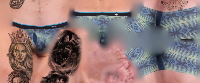 Gear Realism tattoo skin Skater XL mod