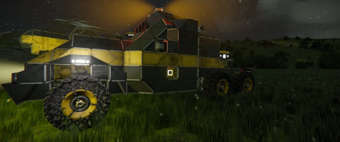 Blueprint Semi Tractor Space Engineers mod