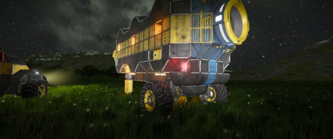 Blueprint Semi Trailer Space Engineers mod