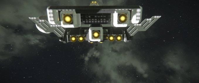 Blueprint Le Swan Carrier Space Engineers mod