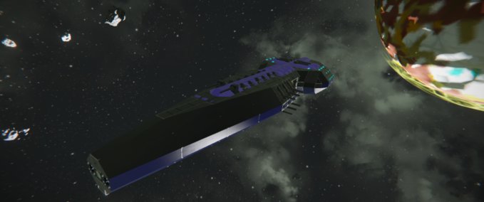 Blueprint BGI-Destroyer Class Starship Space Engineers mod