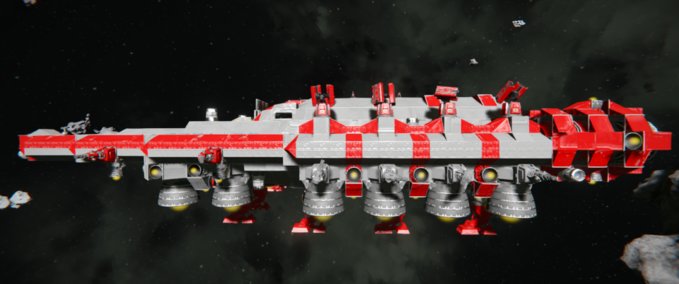Blueprint WDC U.S.S Juipter C-D Space Engineers mod