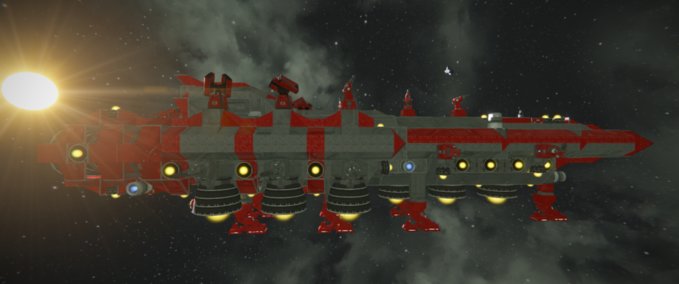 Blueprint WDC U.S.S Saturn D Space Engineers mod
