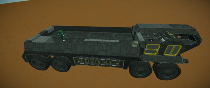 Blueprint LFW Hulk Cargo Hauler Transporter (NO DLC) Space Engineers mod
