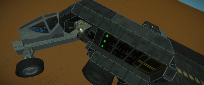 Blueprint LFW Hulk Cargo Hauler Transporter (NO DLC) Space Engineers mod