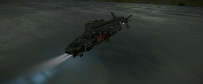 Blueprint Atmospheric Dropship Space Engineers mod