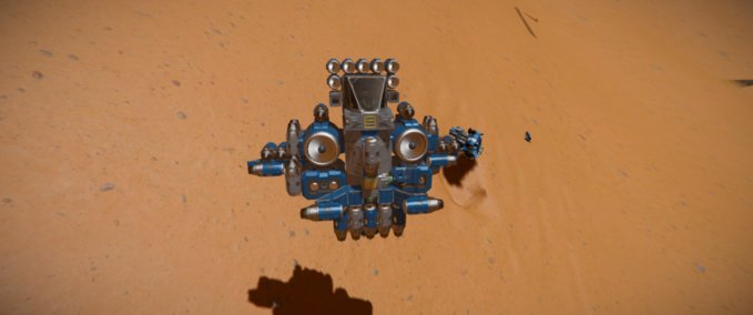 Blueprint Speeder mk 1 Space Engineers mod