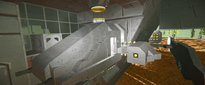 Blueprint Predator scout ship Space Engineers mod