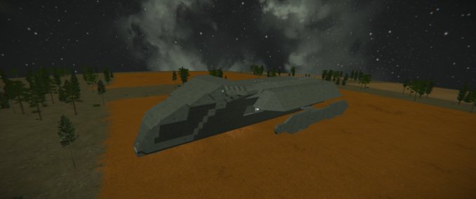 Blueprint Predator_mother_ship Space Engineers mod