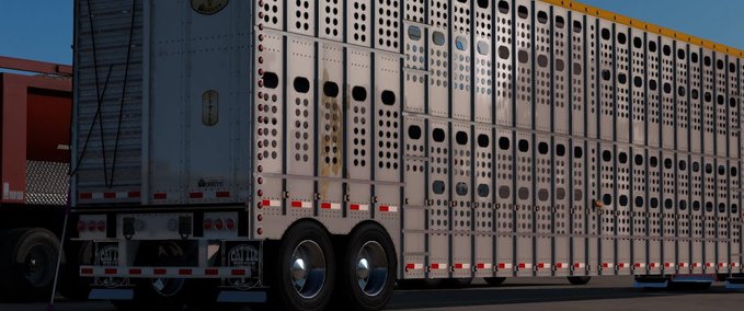 Trailer [ATS] MERRITT LIVESTOCK ANHÄNGER 1.39.X American Truck Simulator mod