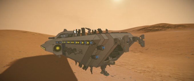 Blueprint Grande grille 3218 Space Engineers mod