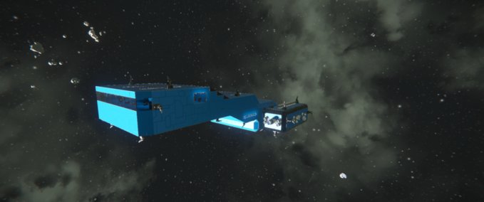 Blueprint Wibble Attack Ship Space Engineers mod