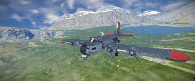 Blueprint B-17G {Modded} Space Engineers mod