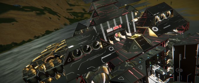 Blueprint Abaddon Space Engineers mod