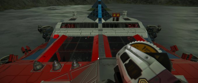 Blueprint Red dragon 4b Space Engineers mod
