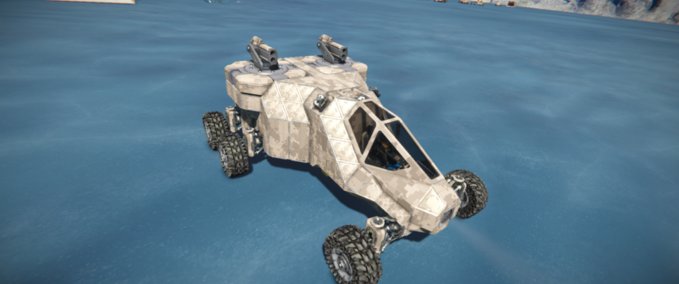 Blueprint ASR-87d Self Protected Cargo Transport Space Engineers mod