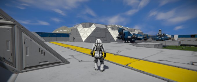 Blueprint EarthEasyStation Space Engineers mod