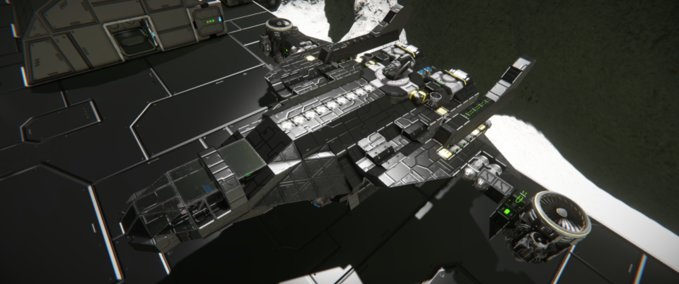 Blueprint Fiber Vtol Space Engineers mod