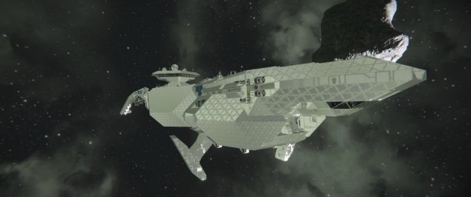 Blueprint USS Falcon X 23 Space Engineers mod