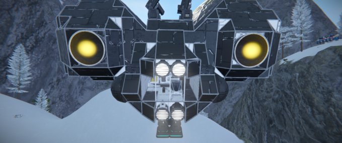 Blueprint Timber Hauler V1 Space Engineers mod