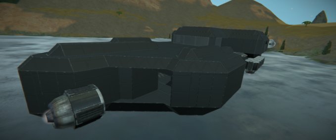 Blueprint SpF atmo carrier shell Serialkilla2ez Space Engineers mod