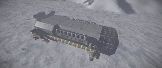 Blueprint Large Grid 6663 Space Engineers mod