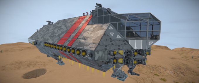Blueprint Big Bomber Space Engineers mod