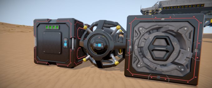 Blueprint Big Bomber Warhead Space Engineers mod