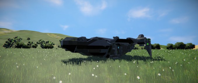 Blueprint Fiber Vtol Space Engineers mod