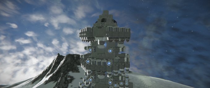 Blueprint The leave a planetinator Space Engineers mod
