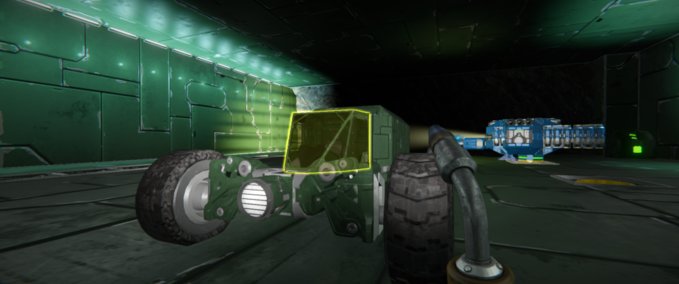 Blueprint small scout rover Space Engineers mod