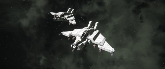 Blueprint 40k Imperium Lightning Fighter Space Engineers mod
