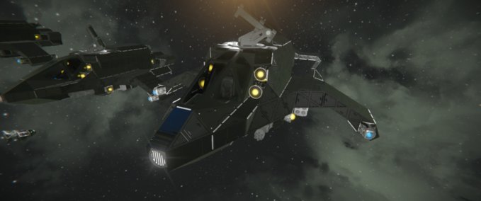 Blueprint Blackheart Interceptor (tu) Space Engineers mod