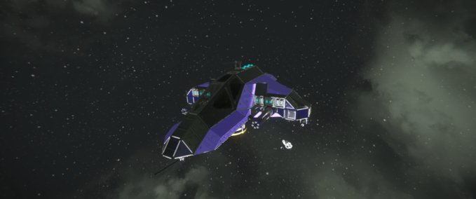 Blueprint BGI-interceptor Class Starfighter Space Engineers mod