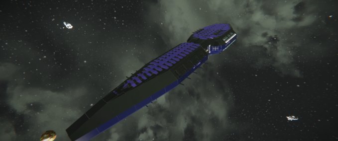 Blueprint BGI-Cruiser Class Starship MK 2 Space Engineers mod