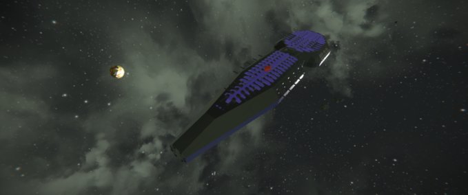 Blueprint BGI-Cruiser Class Starship MK 2 With Wiene's Stone Space Engineers mod