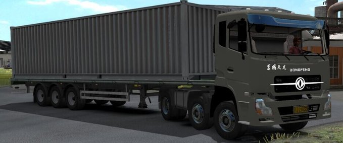 Trucks DONGFENG TIANLONG 375 [1.39] Eurotruck Simulator mod