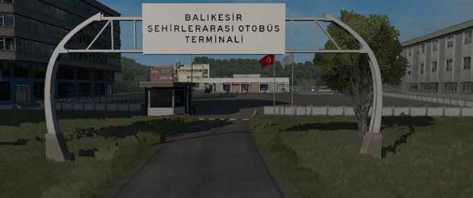 Maps Karte der Türkei von İhsan Ataş [1.39] Eurotruck Simulator mod