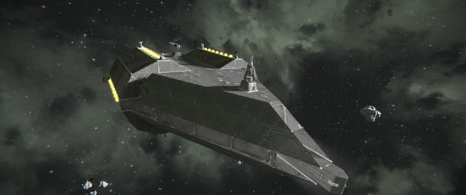 Blueprint Dagger Class Patrol craft Space Engineers mod