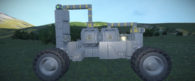 Blueprint Rover Drill Rig Space Engineers mod