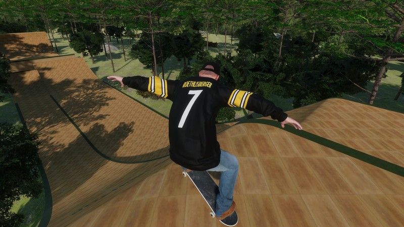 Skater XL: NFL Pittsburgh Steelers Ben Roethlisberger Jersey v 1.0 Crewneck  Sweatshirt Mod für Skater XL