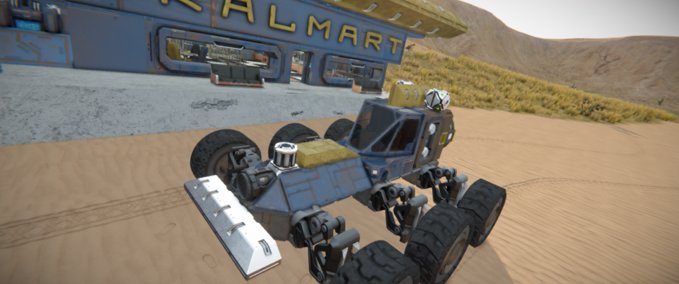 Blueprint Skal-Tek Roamer Space Engineers mod